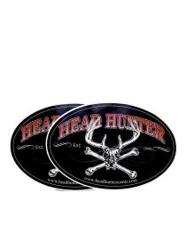 Head Hunter Logo Sticker
